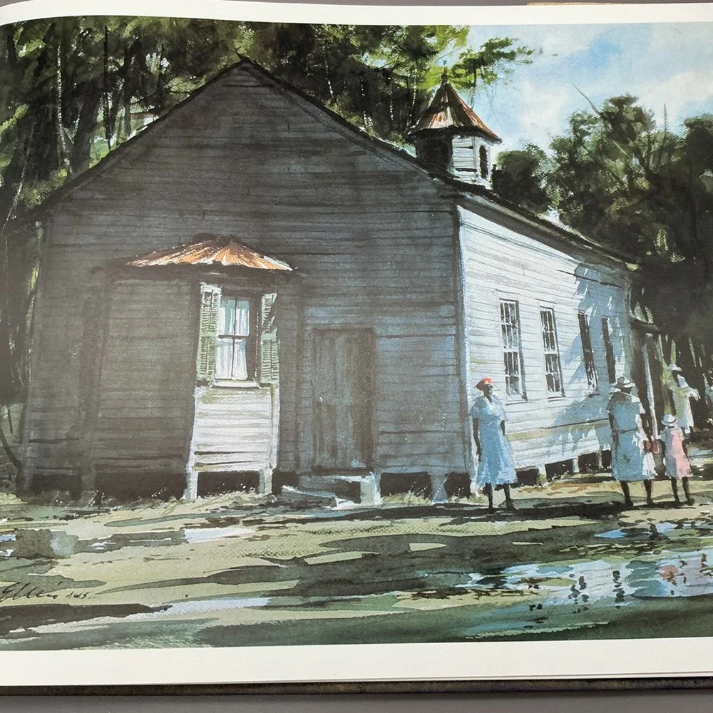 South by Southeast Ray Ellis Walter Cronkite 1983 Hardcover Art Book Dust Jacket